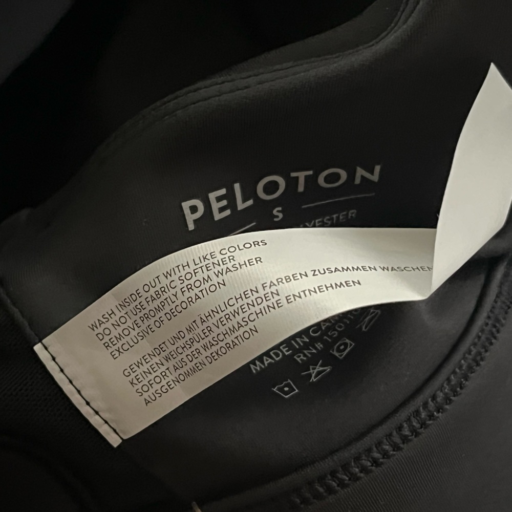 Peloton Precise And Charged High Neck Crop Bra • Small - Picture 5 of 12